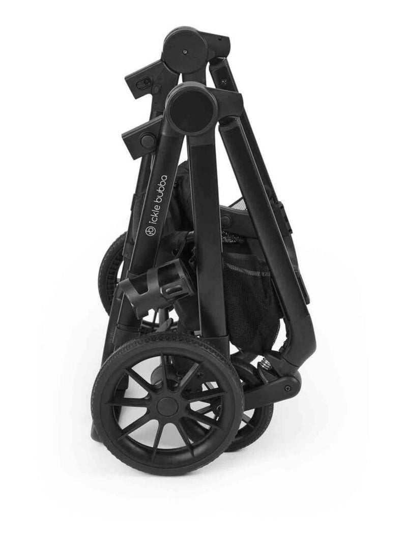 Ickle Bubba Virgo Twin 14 pcs – Poussette tandem, siège i-Size Cirrus, ISOFIX, nacelle (Pierre) Beige - Kiabi