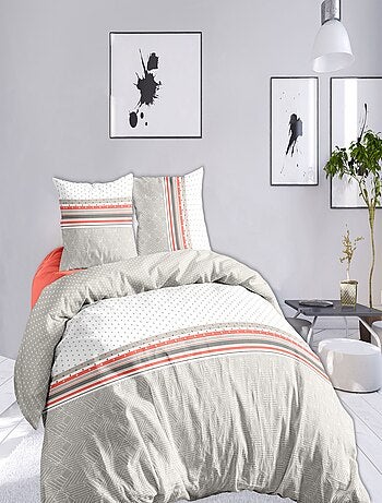 ICONE GRIS RAYURE HC 260x240 AO +2 TAIES PLACEES VP