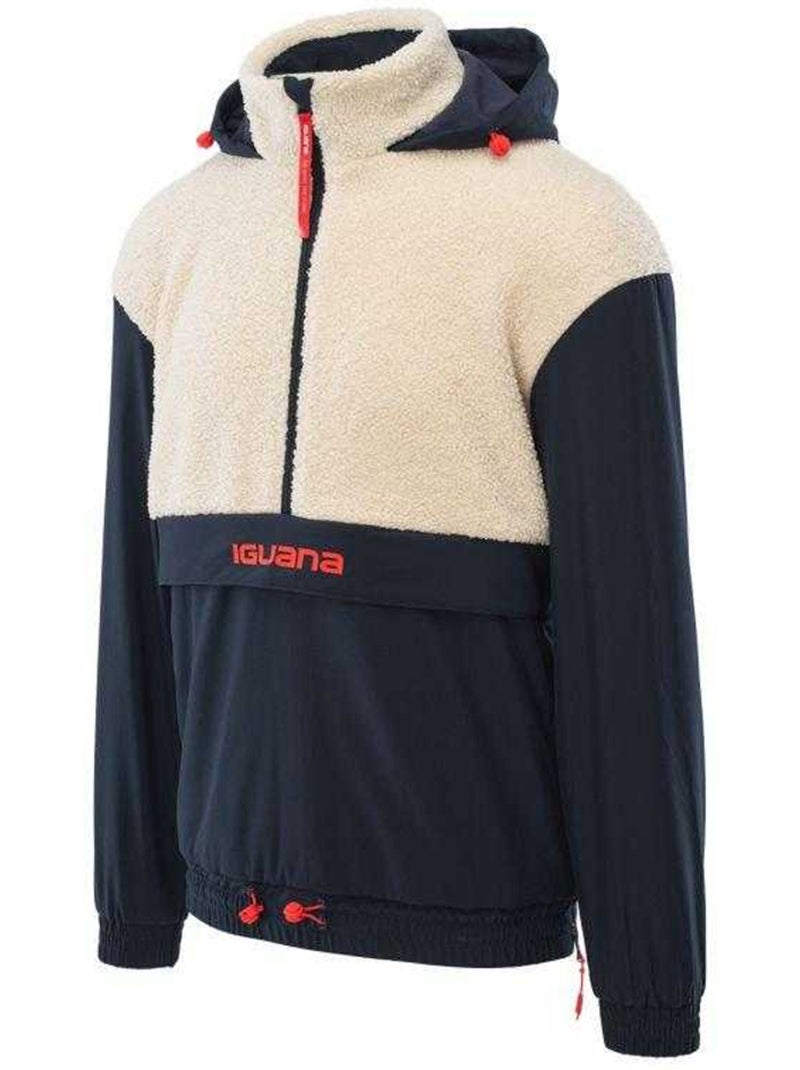 Iguana - Blouson de ski NECKER Blanc Noir - Kiabi