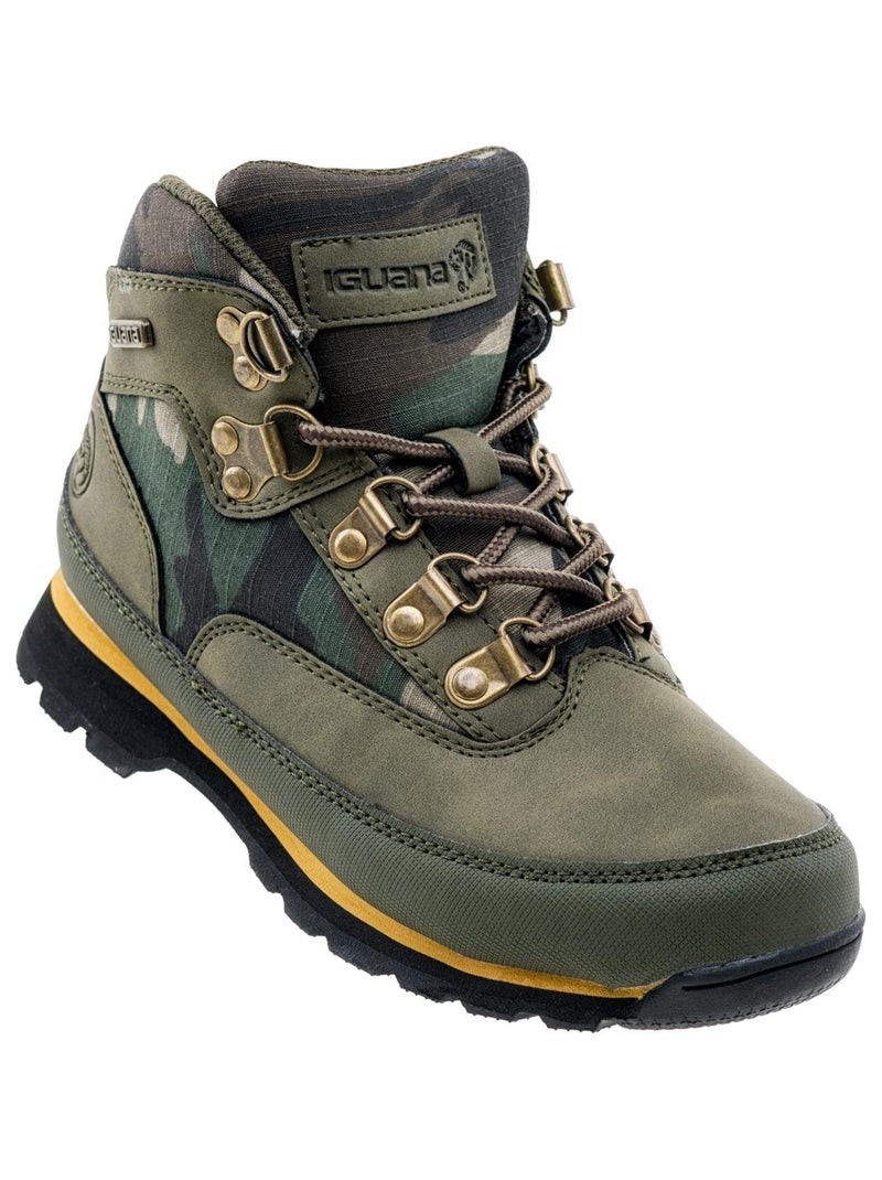 Iguana - Bottines de marche MÇaARO Kaki - Kiabi