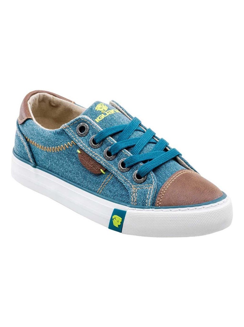Iguana - Chaussures décontractées LUGAN Bleu Beige - Kiabi