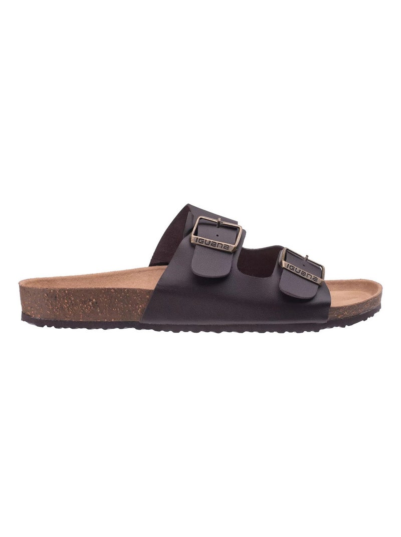 Iguana - Claquettes FRISSO Marron - Kiabi