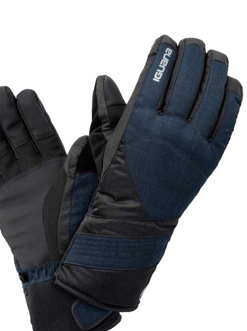 Iguana - Gants de ski RICHER Noir mat - Kiabi