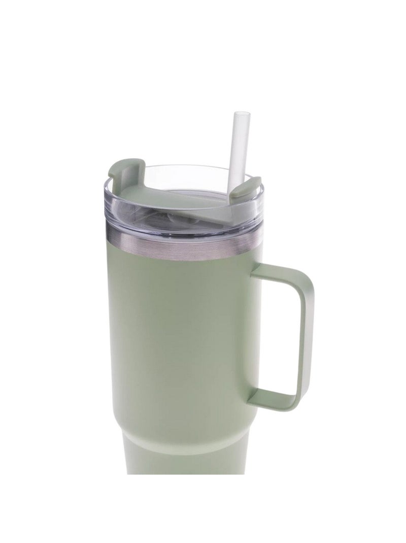 Iguana - Mug thermique CONLY Menthe/Turquoise/Blanc - Kiabi