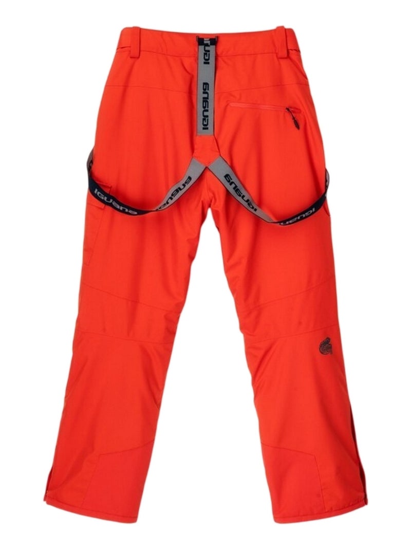 Iguana - Pantalon de ski NALA Blanc Orange Gris - Kiabi