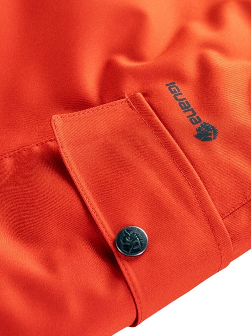 Iguana - Pantalon de ski NALA Blanc Orange Gris - Kiabi