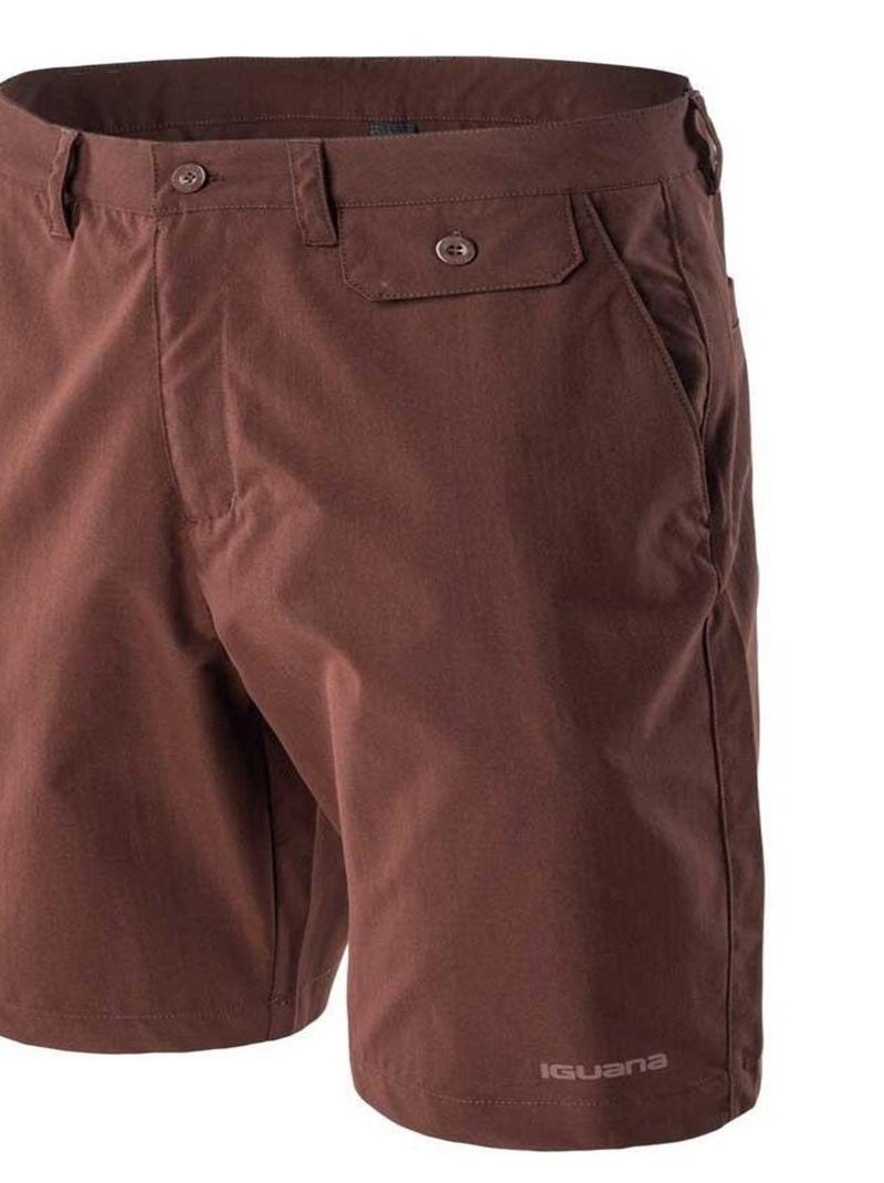 Iguana - Short VIKKIN Marron chocolat - Kiabi