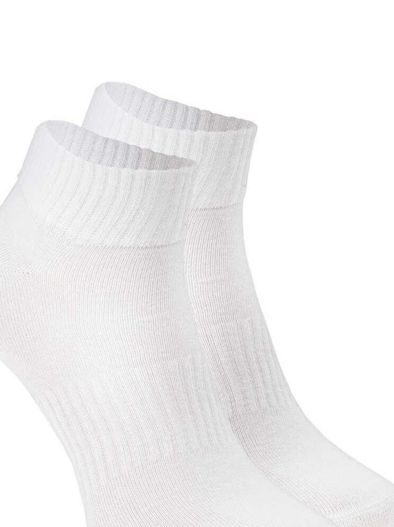 Iguana - Socquettes FASIN - Adulte Blanc Noir - Kiabi