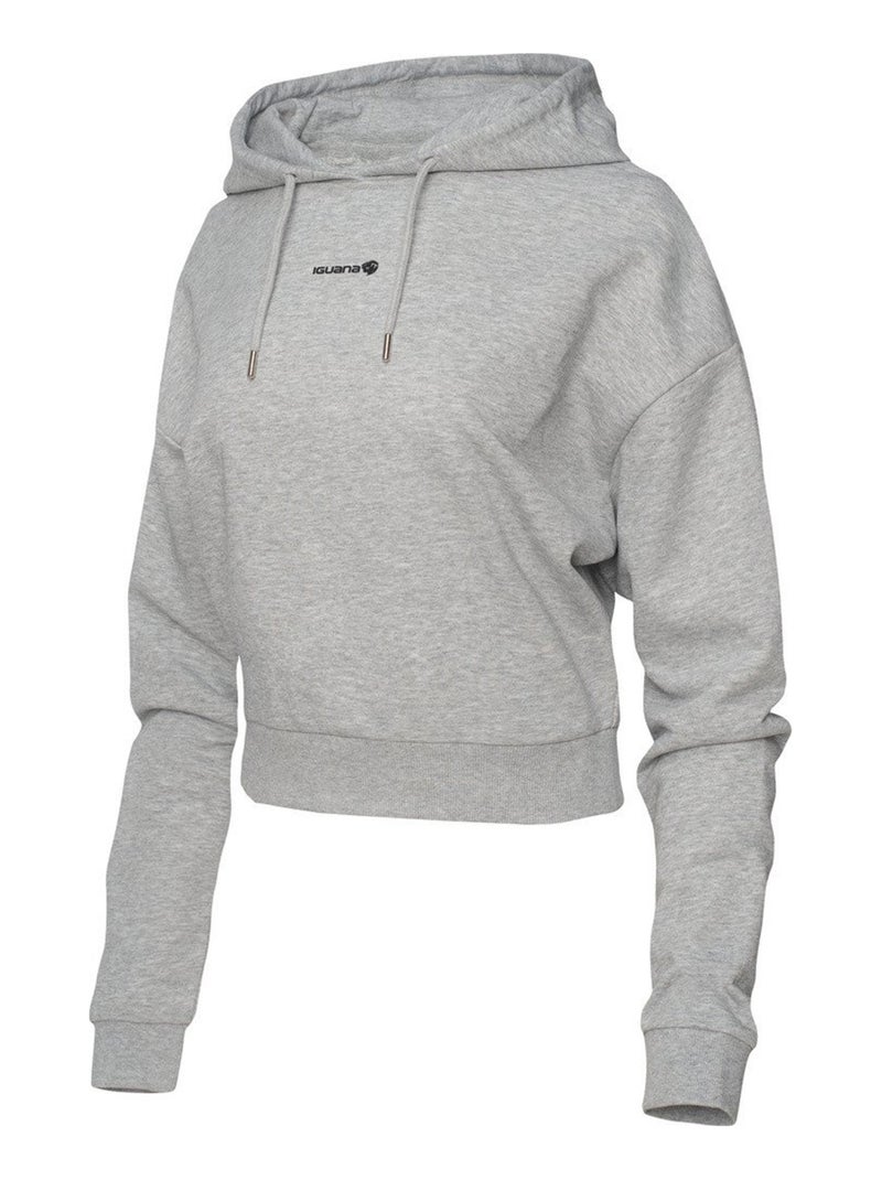 Iguana - Sweat à capuche IARA Gris Gris clair - Kiabi