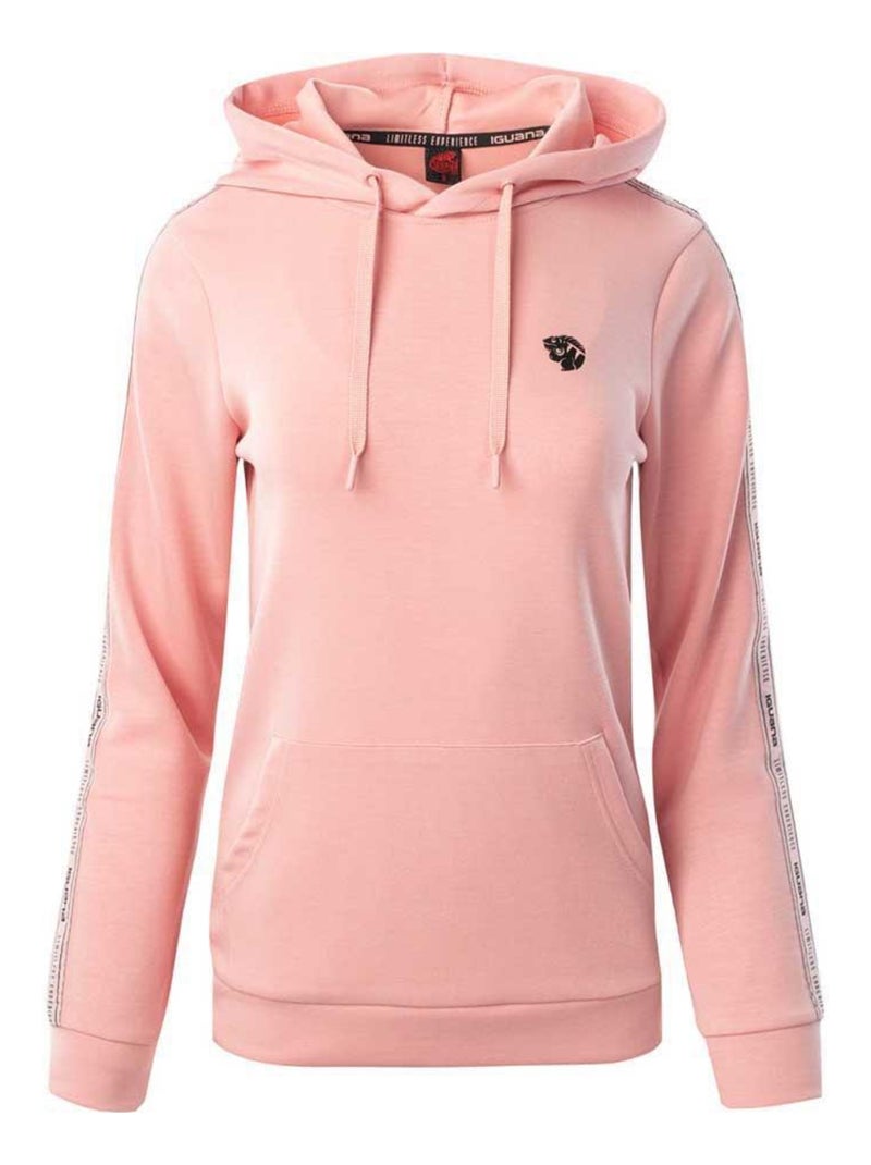 Iguana - Sweat à capuche KIANO Rose clair - Kiabi