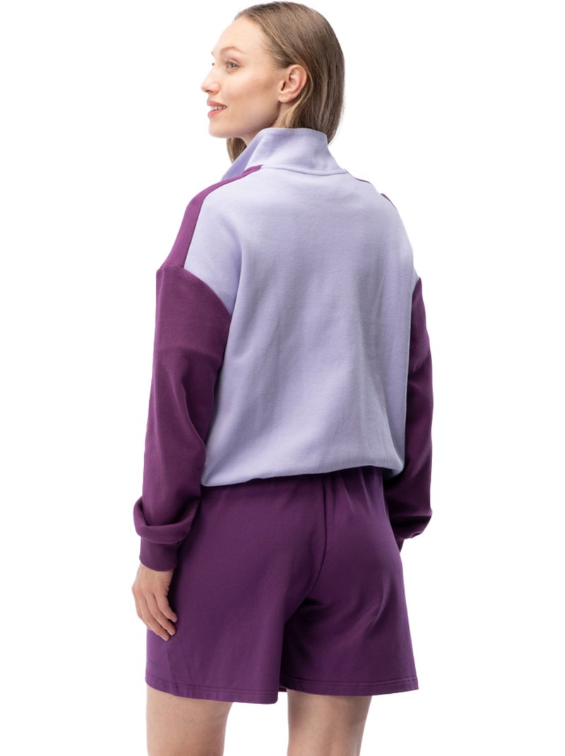 Iguana - Sweat IGTOPI Blanc Violet - Kiabi