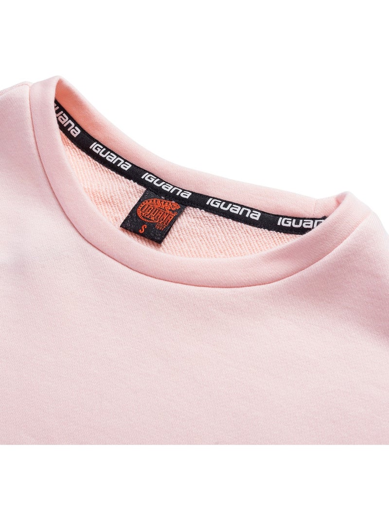 Iguana - Sweat RINOCO Rose saumon - Kiabi