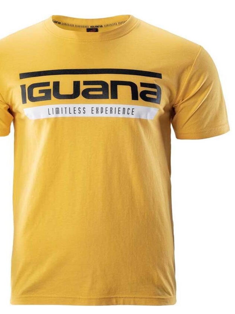 Iguana - T-shirt GORDON Jaune - Kiabi