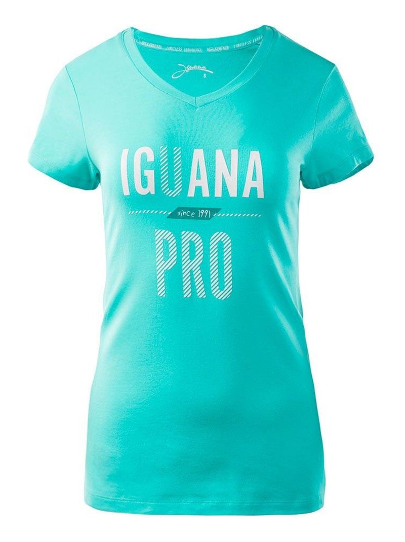 Iguana - T-shirt LAREN Bleu clair - Kiabi