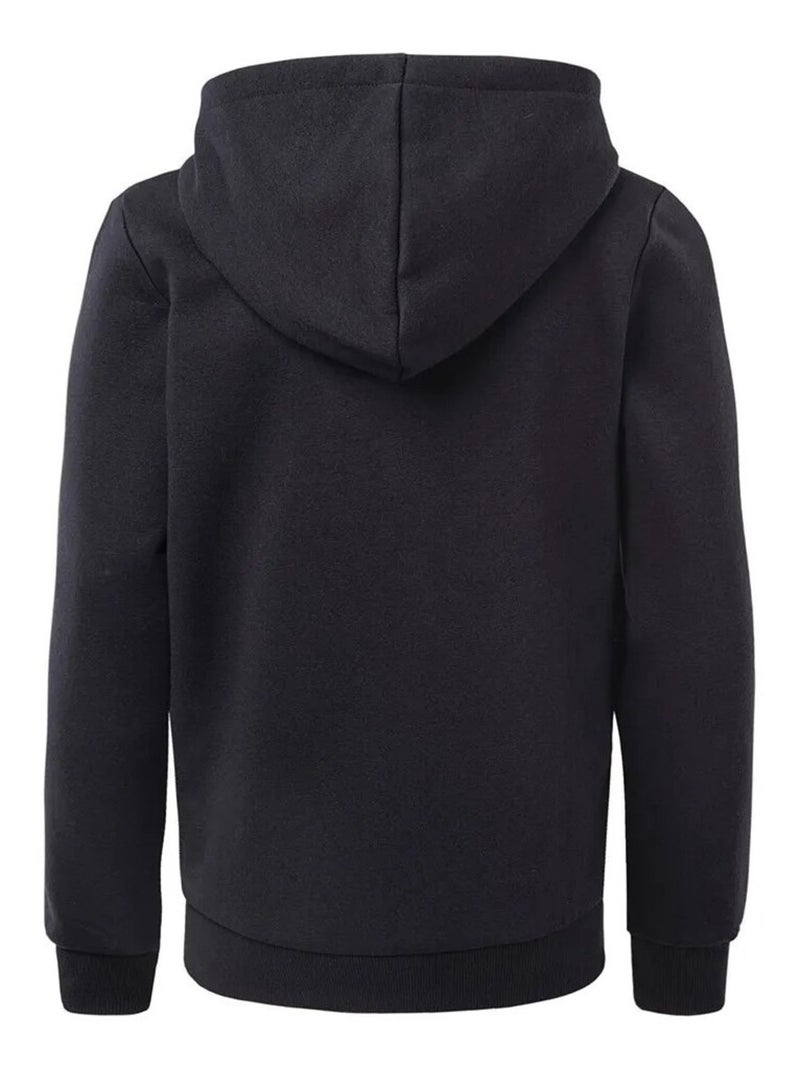 Iguana - Veste à capuche LAKI Bleu marine/Orange fluo - Kiabi