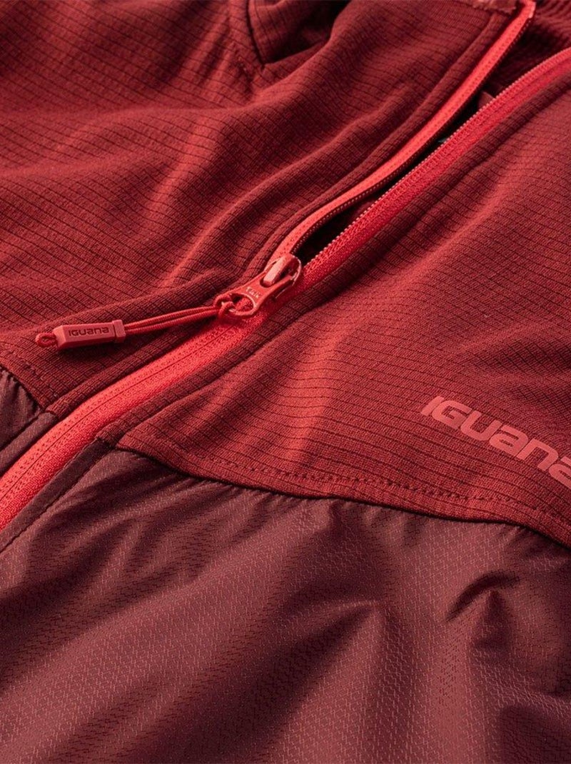 Iguana - Veste à capuche SCONE Rouge foncé - Kiabi