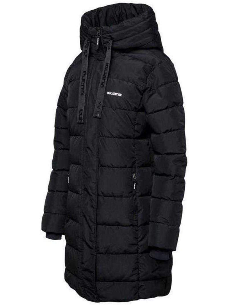 Iguana - Veste matelassée Noir - Kiabi