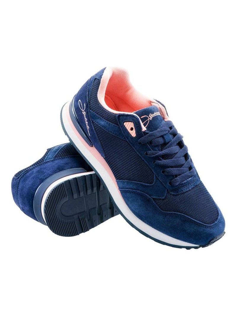 Iguana Womens/Ladies Omis Nubuck Trainers Bleu Rose - Kiabi