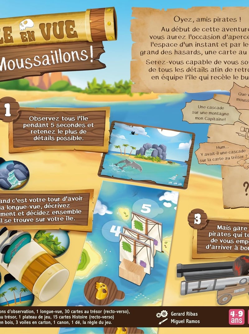 Ile en vue moussaillons Bleu - Kiabi