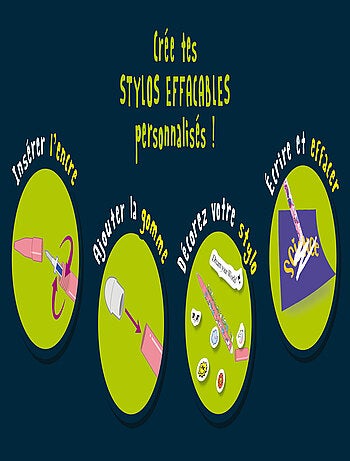 I'M A GENIUS LABORATOIRE DE STYLOS EFFAÇABLES ED FR