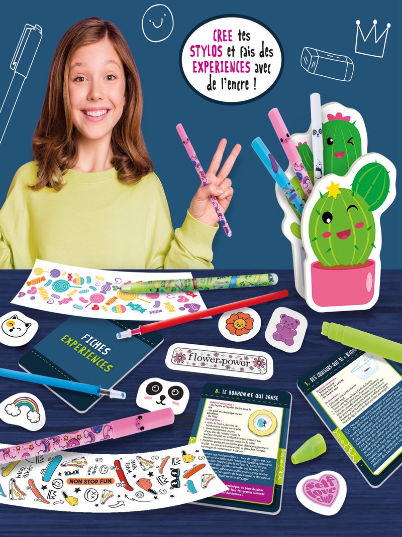 I'M A GENIUS LABORATOIRE DE STYLOS EFFAÇABLES ED FR N/A - Kiabi