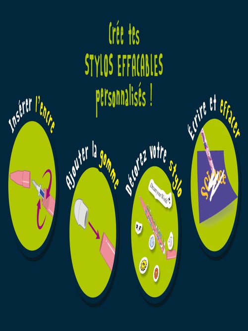 I'M A GENIUS LABORATOIRE DE STYLOS EFFAÇABLES ED FR - Kiabi