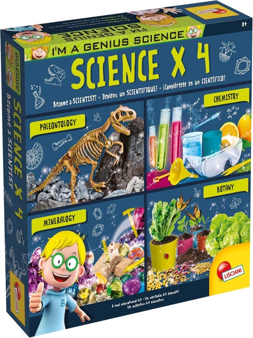 I'm A Genius Science X 4 - Lisciani - Kiabi