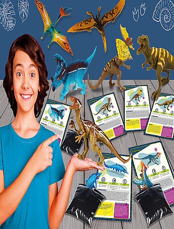 I'M A GENIUS UN MOIS AVEC LES DINOSAURES