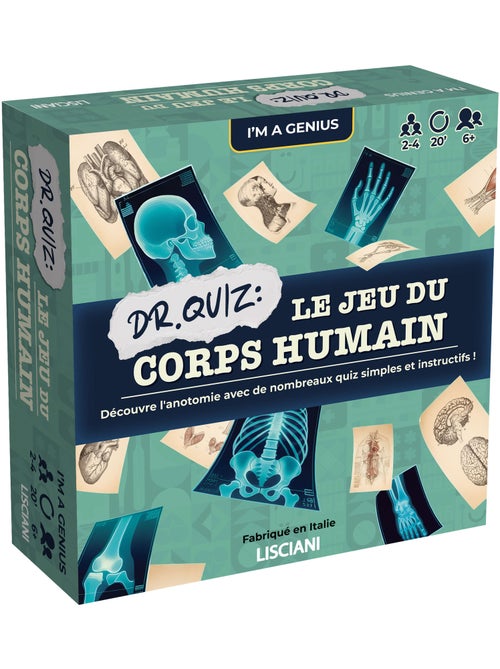 I'M GENIUS – Dr Quiz : Le Jeu du Corps Humain – Lisciani - Kiabi