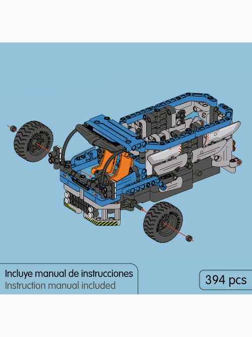 Im.master ensemble de construction 2 en 1 camion malaxeur à béton rc - 394 pièces. - Kiabi