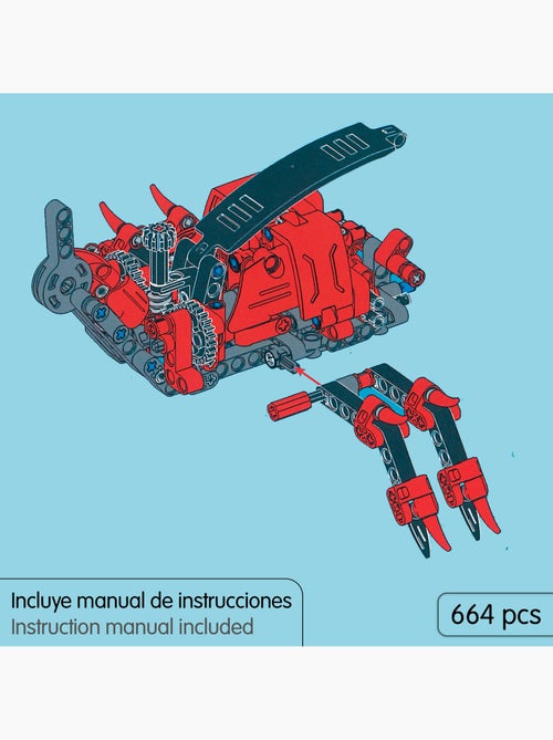Im.master ensemble de construction de lance-roquettes scorpion  - 664 pièces. - Kiabi