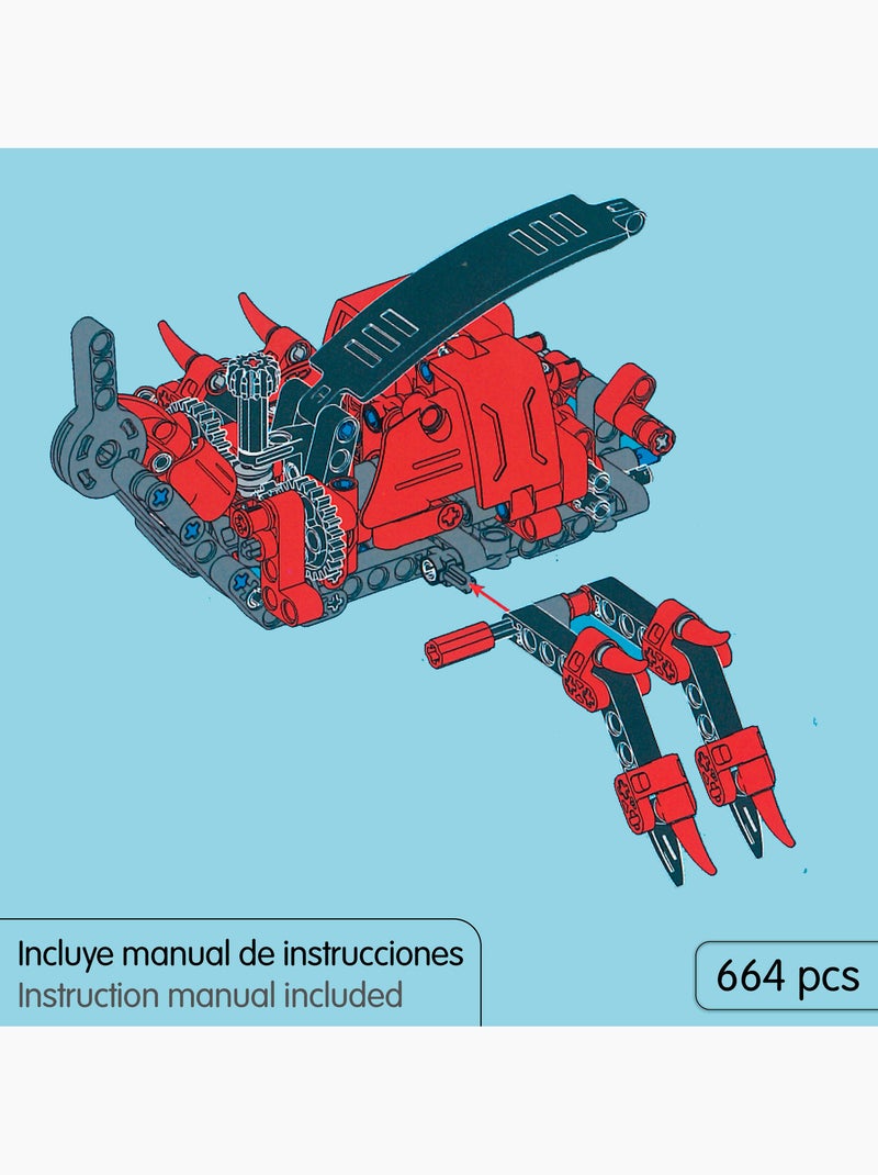 Im.master ensemble de construction de lance-roquettes scorpion  - 664 pièces. N/A - Kiabi