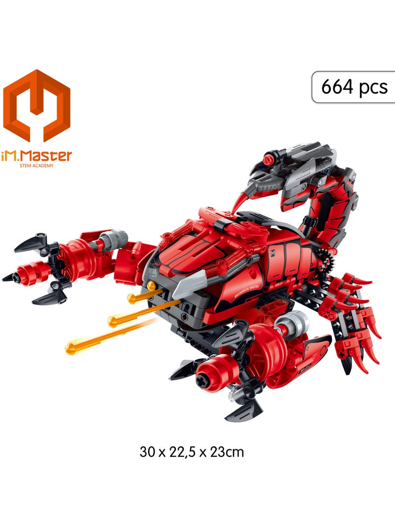Im.master ensemble de construction de lance-roquettes scorpion  - 664 pièces. N/A - Kiabi