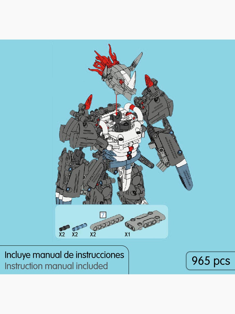 Im.master ensemble de construction de robot rhino - 965 pièces. N/A - Kiabi