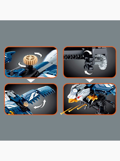 Im.master kit de construction de lanceur de missiles falcon - 630 pièces. - Kiabi