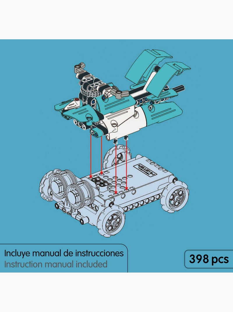 Im.master kit de construction de robot télécommandé 3 en 1 - 398 pièces. N/A - Kiabi