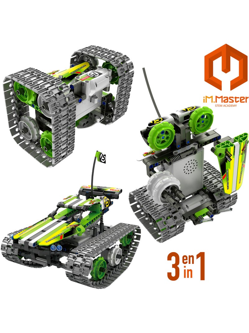 Im.master kit de construction de robot télécommandé cascadeur 3 en 1 - 353 pièces. N/A - Kiabi