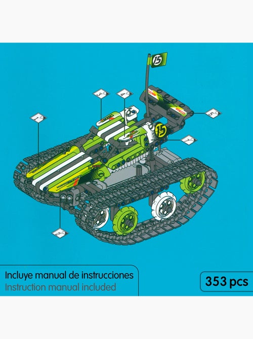 Im.master kit de construction de robot télécommandé cascadeur 3 en 1 - 353 pièces. - Kiabi