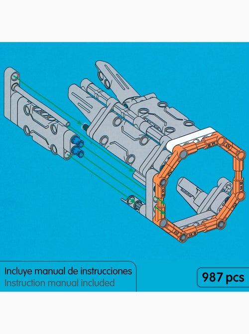 Im.master kit de construction de vaisseau spatial sirius star - 987 pièces. - Kiabi