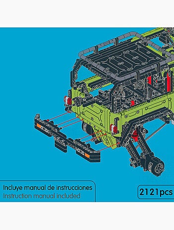 Im.master kit de construction de véhicule tout-terrain rc 1/6 - 2121 pièces.