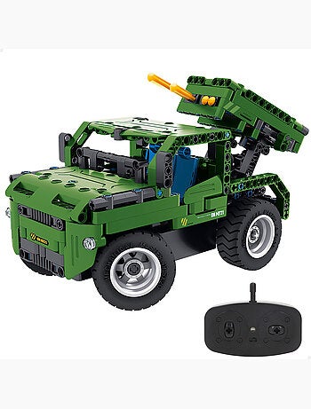 Im.master kit de construction de voiture rc militaire 2 en 1 - 364 pièces.