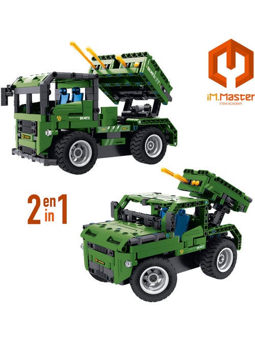 Im.master kit de construction de voiture rc militaire 2 en 1 - 364 pièces. - Kiabi