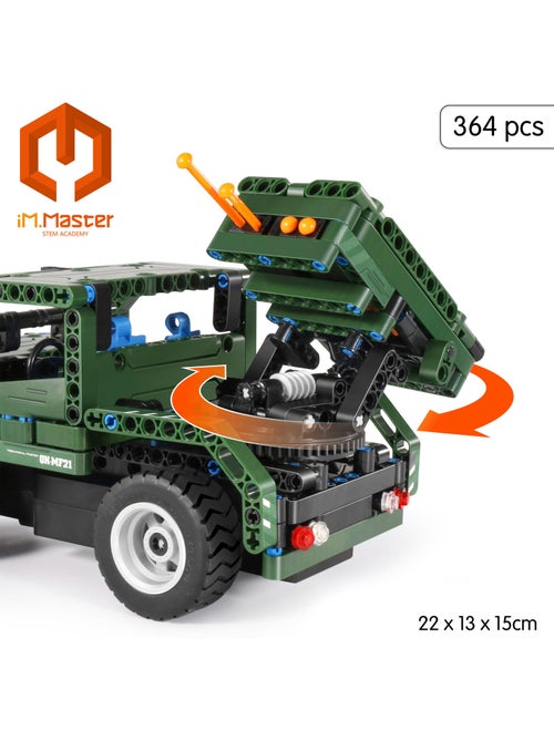 Im.master kit de construction de voiture rc militaire 2 en 1 - 364 pièces. - Kiabi