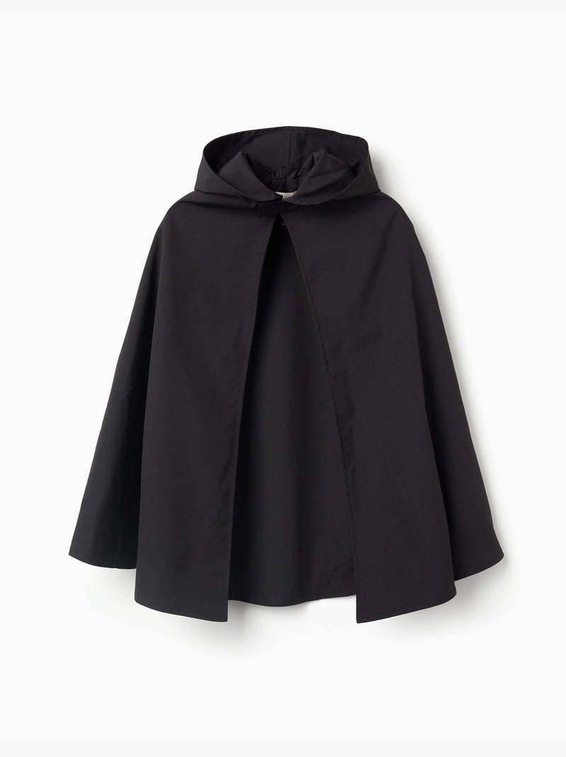 Imperméable à capuche brille dans le noir Noir - Kiabi