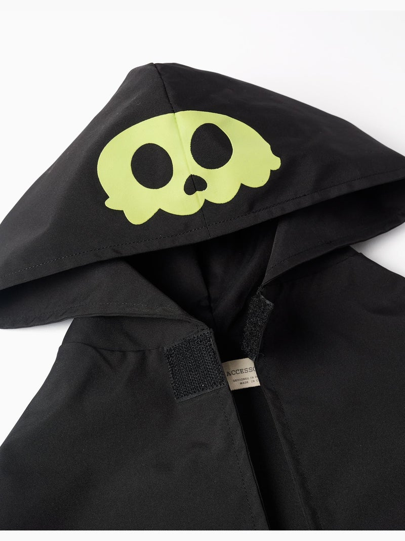 Imperméable à capuche brille dans le noir Noir - Kiabi