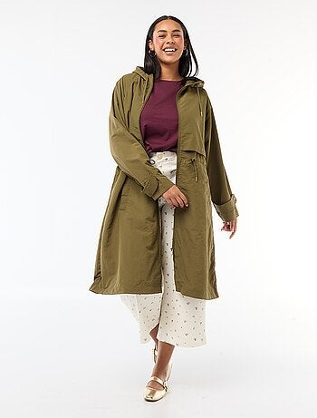 Imperméable à capuche