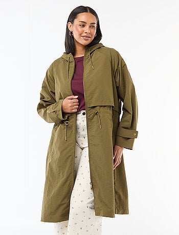 Imperméable à capuche