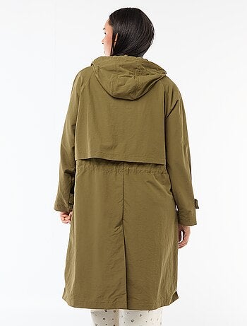 Imperméable à capuche