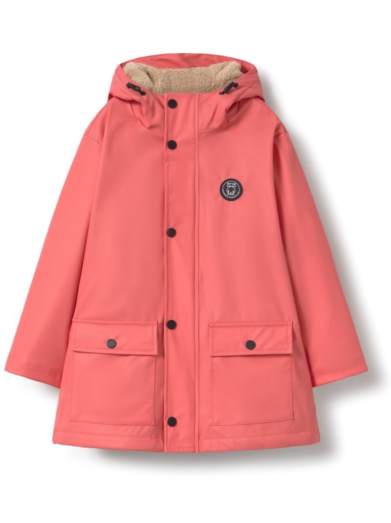 Imperméable ciré garçon lifestyle enfants goji Rose - Kiabi