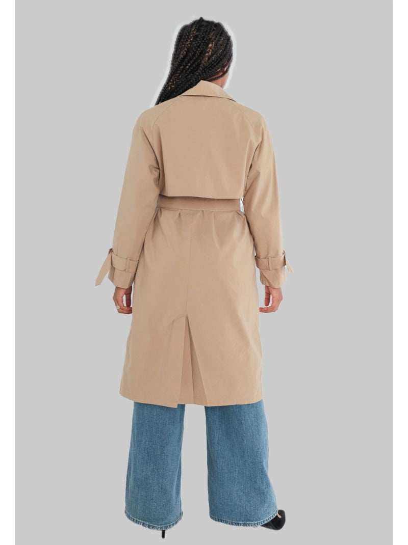 Imperméable kebello Beige - Kiabi